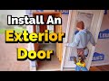 How To Install A Exterior Door