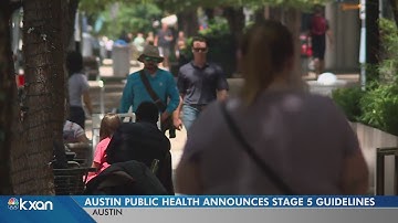 City of Austin moves to Stage 5 of Austin Public Health