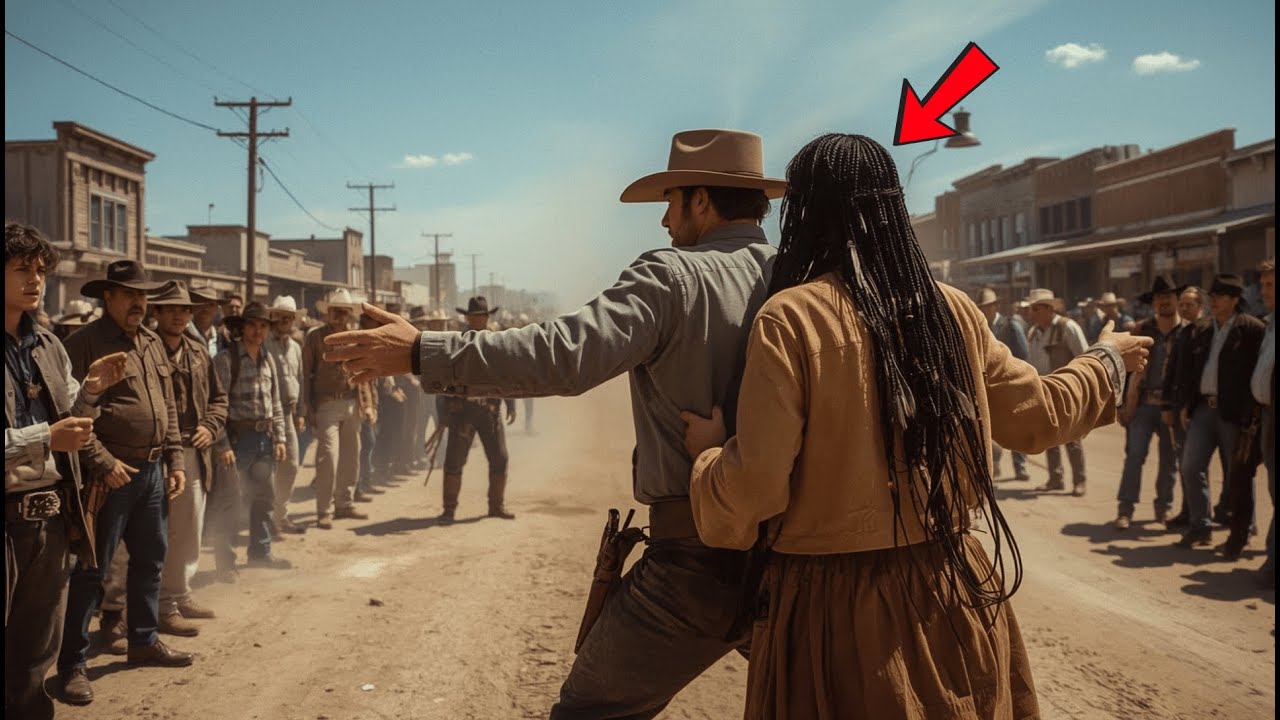 El pueblo quiso echar a la mujer apache... El vaquero se interpuso: 'Quien la echa, me echa a mí'