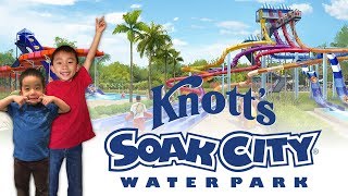 Knott's Soak City (New Slides Shore Break & The Wedge): Traveling with Kids