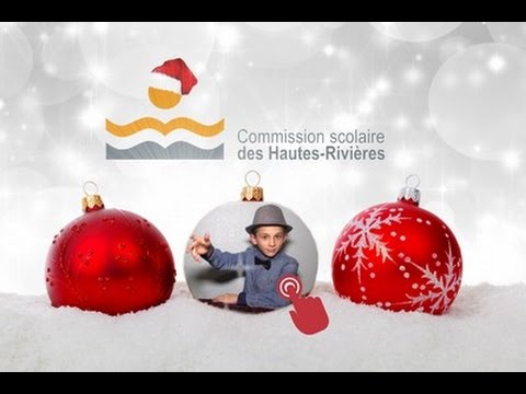 Carte de Noël CSDHR - De la magie pour les Fêtes!