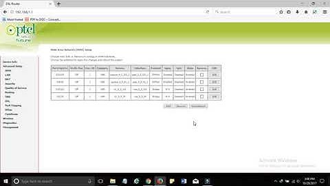 PTCL MODEM AN1020 25 INTERNET SETTING
