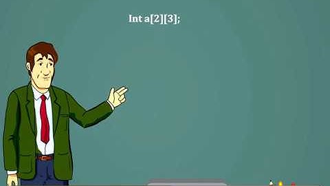 [ 2D Arrays in C ] - Learn How Two Dimensional Array in C Programming Works