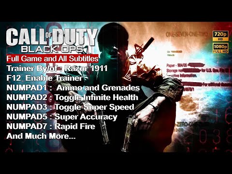 Call of Duty : Black Ops Full Games + Trainer All Subtitles Part.2 End