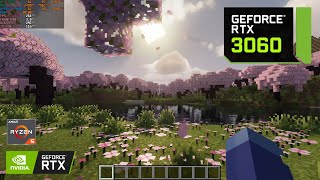 Minecraft 1.21.1 : RTX 3060 12GB + Ryzen 5 5600 : [5 Shaders]