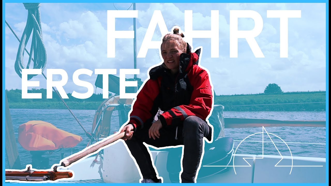 Endlich im Wasser | Die erste Fahrt mit unserem Segelboot | annaundmalin segeln #24