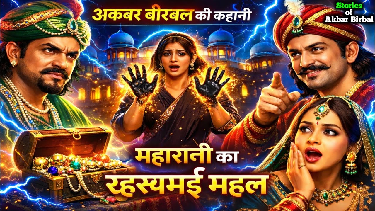 महारानी का रहस्यमई महल, अकबर बीरबल कि कहानियां | Akbar Birbal ki kahaniyan | Stories of Akbar Birbal
