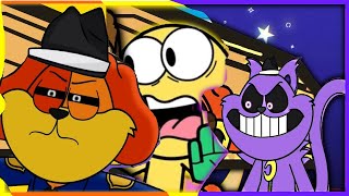 4 Catnap Coffin Dance Mashup