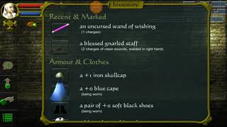 What happens if you throw a wand of wishing at an NPC in Wazhack