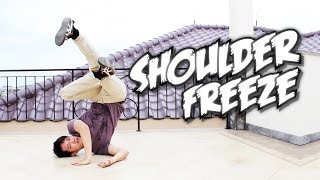 Breakdance Tutorial I How to Shoulder Freeze  I Tips & Tricks I Part 1