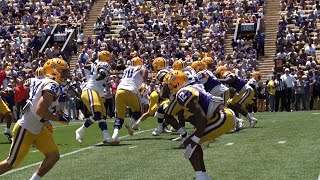 Spring is in the air: the annual LSU L Club Spring Football Game is here