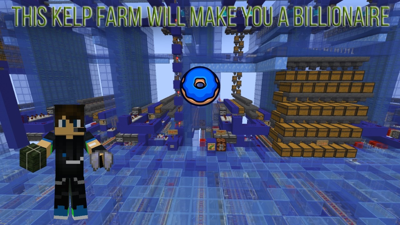 This Massive Kelp Farm Will Make You A Billionaire On DonutSmp