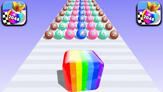 Top Tjktok Gaming All Levels Going Balls, Merge Ball 2048, Spill It Satisfying Mobile Gameplay bciby