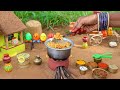 Miniature Full Chicken Biryani + Chicken Curry | Mini Foodkey