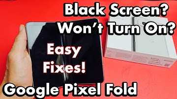 Pixel Fold: Black Screen, Won