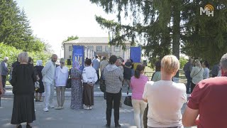 На честь Героїв-земляків у Скибині відкрили Алею пам'яті (ВІДЕО)