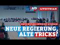 Neue Regierung Alte Tricks Das Plenum Im Livestream