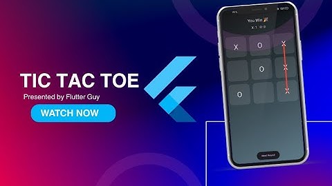 🚀 Flutter Tic Tac Toe Game (Part-1) | setState Only | Beginner Flutter Project (Hindi)