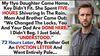 We Changed The Locks, You Two Are Out, My Mom Laughed. Leaving My Daughter Alone Outside…