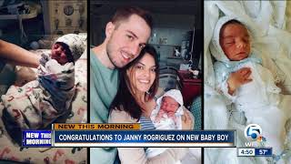 WPTV reporter Janny Rodriguez welcomes new baby!