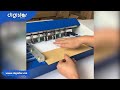 Machine Rainage et Perforation Électrique 📄⚡ | Finition Imprimerie | ماكينة تخديد الورق