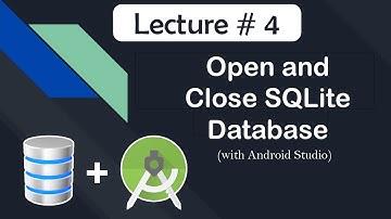 안드로이드에서 SQLite 데이터베이스를 열고 닫는 방법 | 튜토리얼-4
