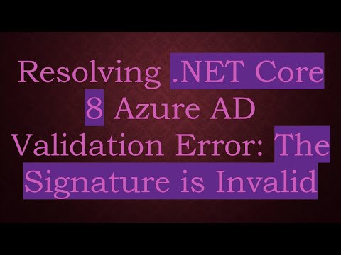 Resolving .NET Core