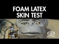 Animatronic Head Foam Latex Skin Test