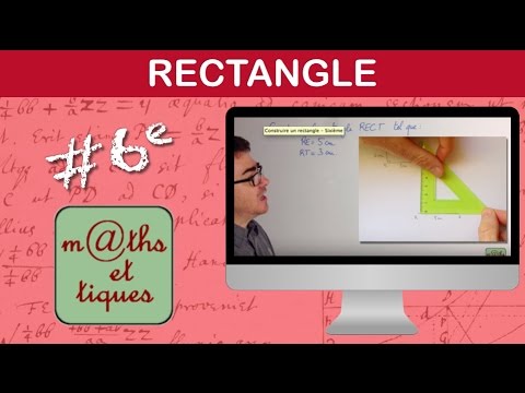 Vidéo: Comment appelle-t-on un rectangle incliné ?