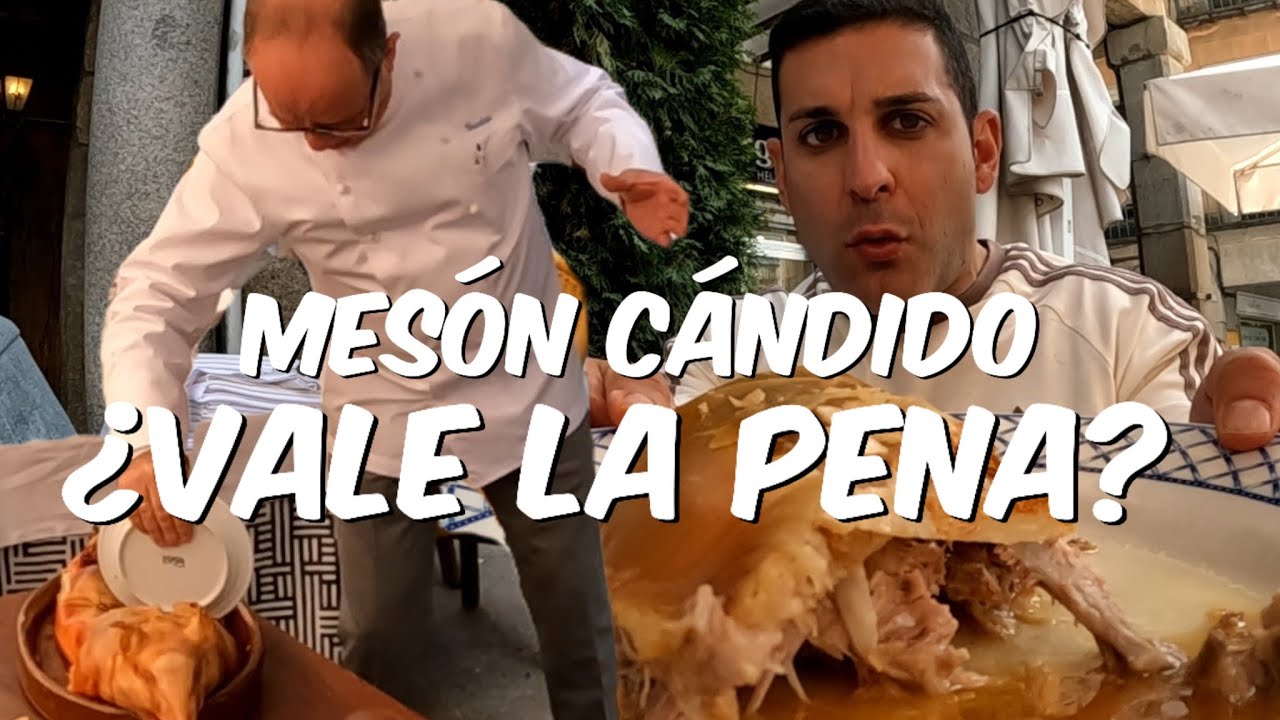 Probamos el cochinillo más famoso de España: ¿experiencia única o turistada? Mesón Cándido |Segovia