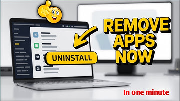 Laptop se app kaise delete kare / The FASTEST Way to Remove Unwanted Apps from Your Laptop