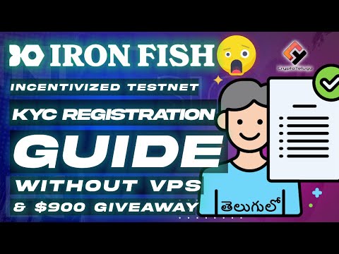 IronFish Incentivized Testnet 🤖KYC Guide, Get Wallet  Without VPS - Telugu