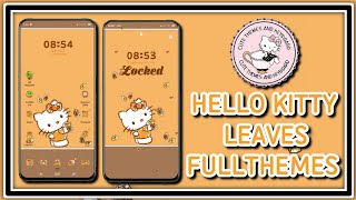 HELLO KITTY LEAVES FULLTHEME FOR ANDROID 10 SEMIFULL FOR ANDROID 11 screenshot 5