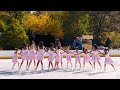 Figure Skating in Harlem’s ‘Aspire 4’ team performs to &#39;Barbie&#39; at the 2023 Wollman Rink Opening