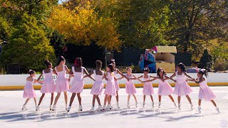 Figure Skating in Harlem’s ‘Aspire 4’ team performs to 'Barbie' at the 2023 Wollman Rink Opening