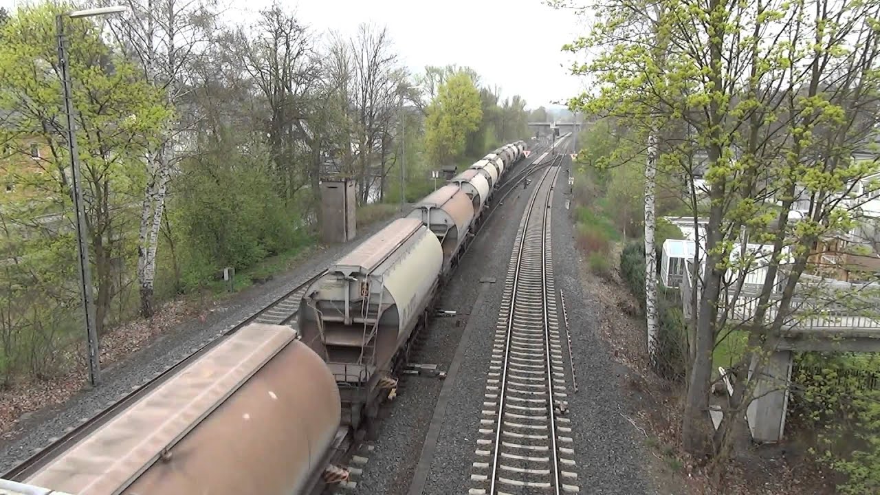 Dampfspektakel in Hof Hauptbahnhof - 01 533 und 38 1301 mit Sonderzügen