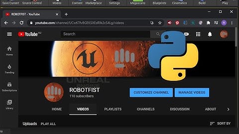 Python UE4, Open web links.