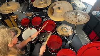 Andi Plum - Drums - Backing Track - &#39;Power Drive&#39; - Improvisation -    HD 1080p