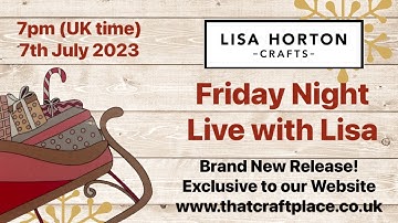 Lisa Horton Crafts -Christmas 3D Embossing folders and Layering Stencils. Amazing results!