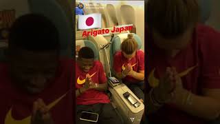 バルセロナ　ありがとう　^_^  JAPAN  グリーズマン　デンベレ　フランスコンビ　バルサ　インスタより