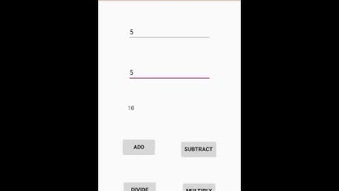 How to Create Simple Calculater Android Application in Eclipse by || MD Developers