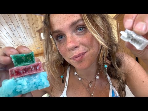 ASMR Eating Crystal Candy 💎