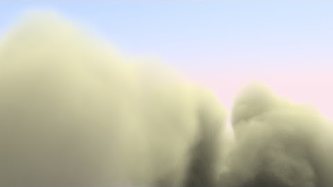 Blender Volumetric Cloud Test