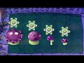 Gloom-shroom + Scaredy-shroom + Fume-shroom vs All Zombies - Plants vs Zombies Hack