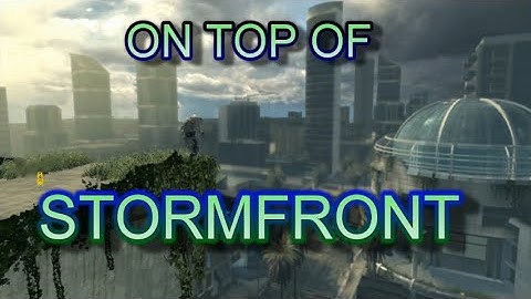 COD Ghosts Glitches *On Top* Of Map Stormfront