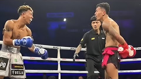 FULL ROUND! ADU KUAT RAHANG RODTANG‼️REDHO ROCKY VS WEERIAN KICKSTRIKING FIGHTDAY | BYON COMBAT 5