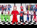 Superheros all story 2 kid spider man transformation bad guys revenge joker special action