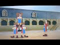 The Musketeer Bodyguards demonstrate for Basil and Dawson