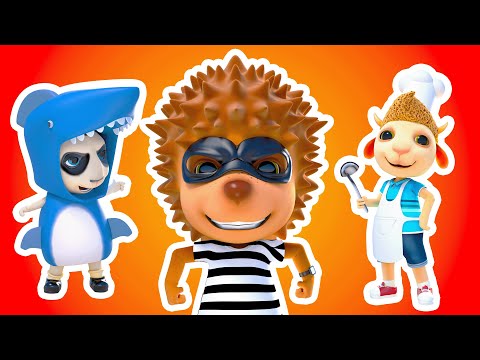 Culinária Agradável e Amigos com Dentes 🦈🦔 Surpresa na Terra Da Fantasia 🦈🦔 Histórias Divertidas