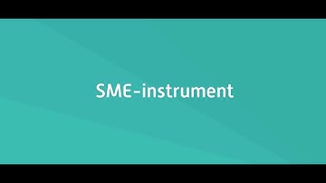 SME instrument (onderdeel van Horizon 2020)